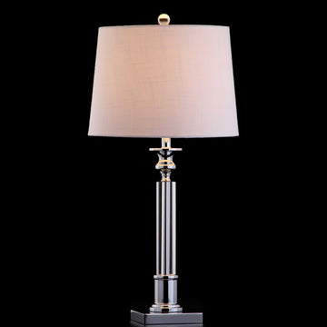 Dean 28" Crystal LED Table Lamp - JONATHAN Y